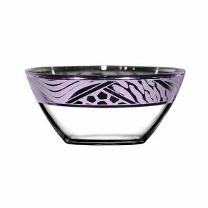 Салатники 2 шт. с узором "Фэшн" цвет "Фиолетовый"																														